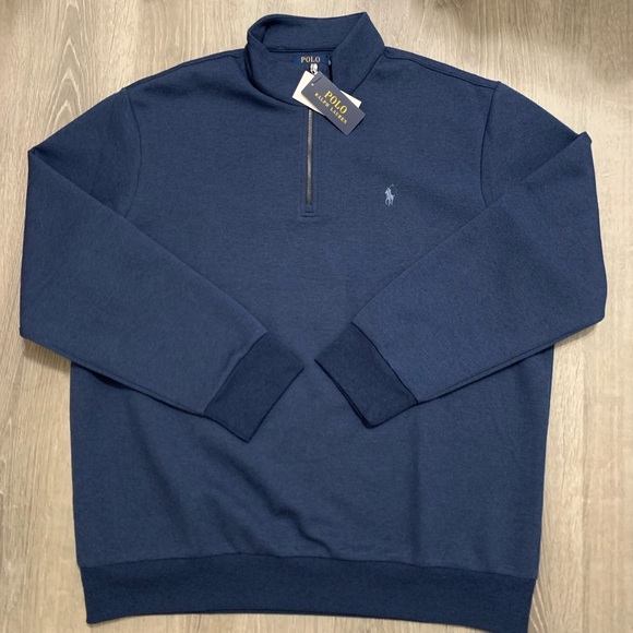 Polo Ralph Lauren Blue 1/4 Zip Pullover Jacket